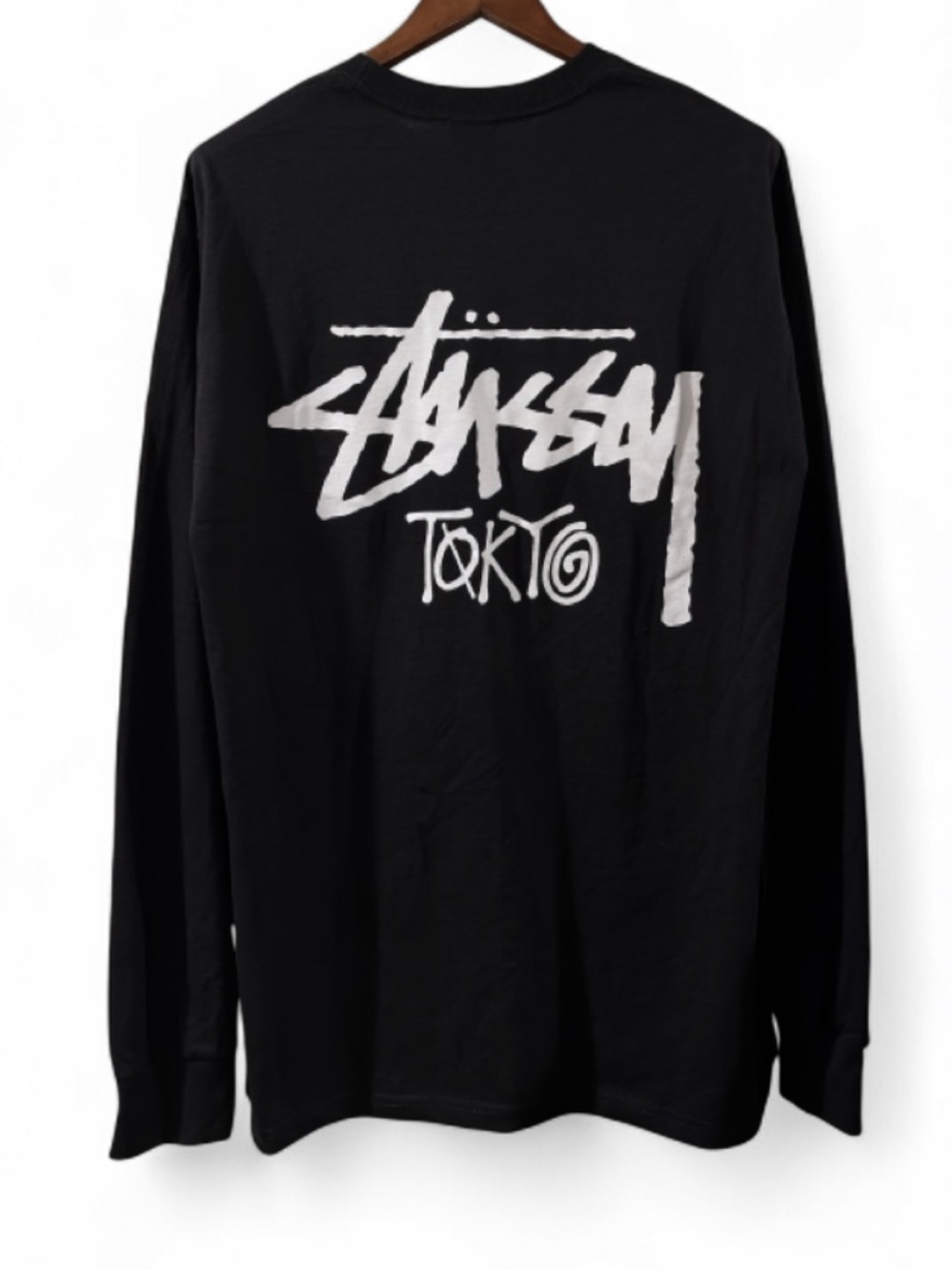 Stüssy Tokyo Chapter Black Long-Sleeve T-shirt Size Men’s Large (NWOT)